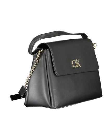 Calvin Klein Black Polyester Women Handbag