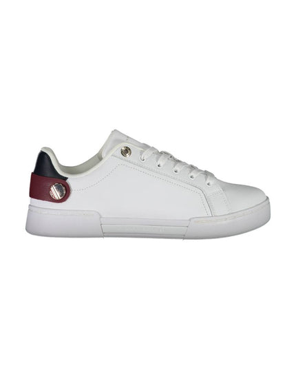 Tommy Hilfiger White Polyethylene Women Sneaker
