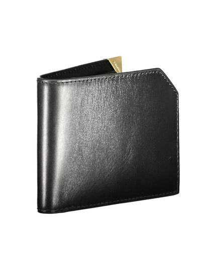 Calvin Klein "Black Leather Men Wallet"
