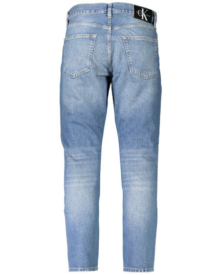 Calvin Klein Blue Cotton Men Jeans