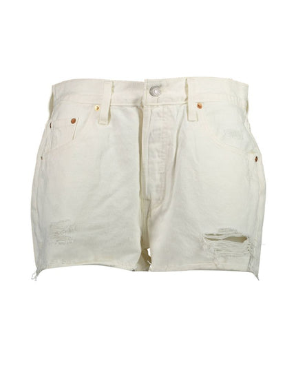 Levi's White Cotton Women's Jean