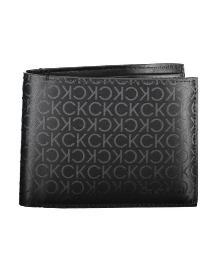 Calvin Klein Black Polyester Men Wallet