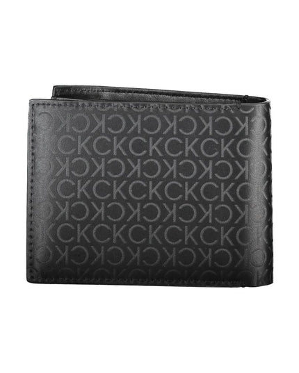 Calvin Klein Black Polyester Men Wallet