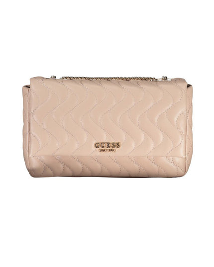 Guess Jeans Pink Polyethylene Handbag