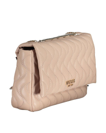 Guess Jeans Pink Polyethylene Handbag