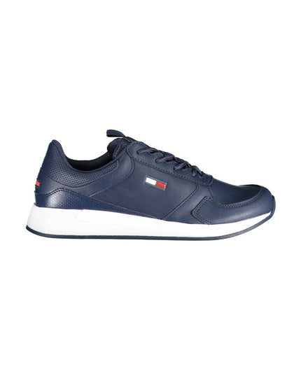 Tommy Hilfiger Blue Polyethylene Men Sneaker