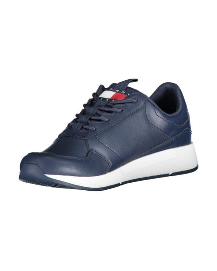 Tommy Hilfiger Blue Polyethylene Men Sneaker