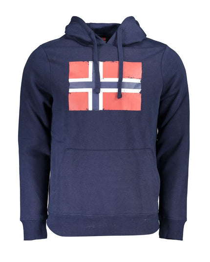 Norway 1963 Blue Cotton Men Sweater