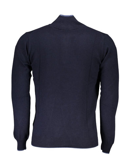 North Sails Blue Polyamide Men Sweater