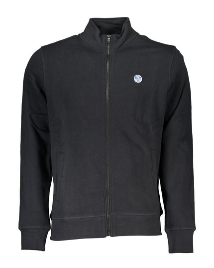 North Sails Black Cotton Men Sweater