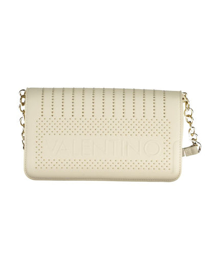 Mario Valentino White Polyethylene Handbag