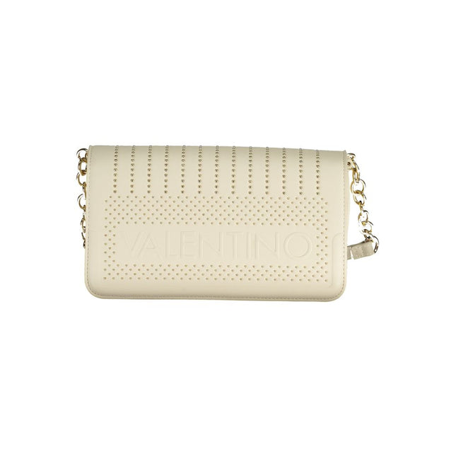Mario Valentino White Polyethylene Handbag