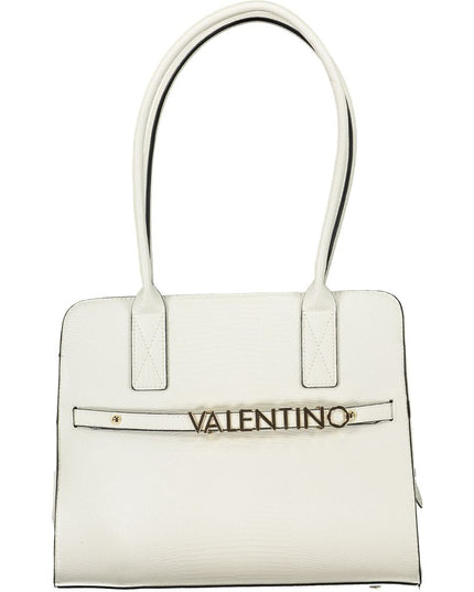 Mario Valentino White Polyethylene Handbag
