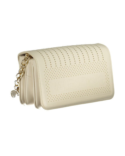 Mario Valentino White Polyethylene Handbag