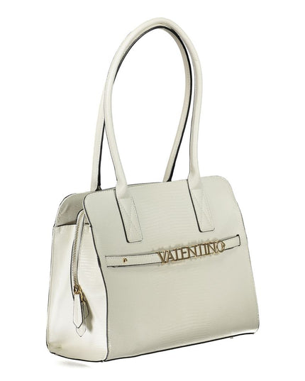 Mario Valentino White Polyethylene Handbag