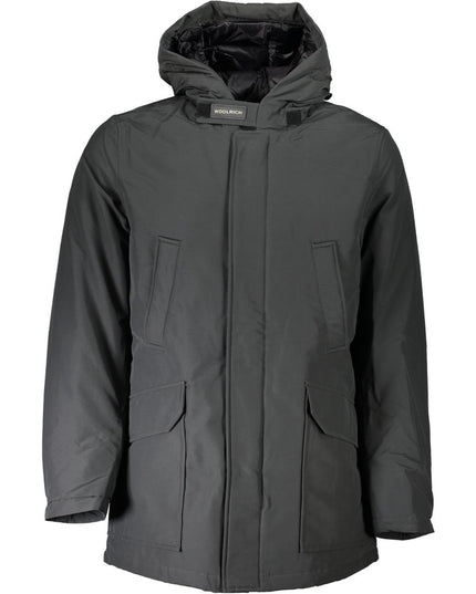 Woolrich Gray Cotton Men Jacket