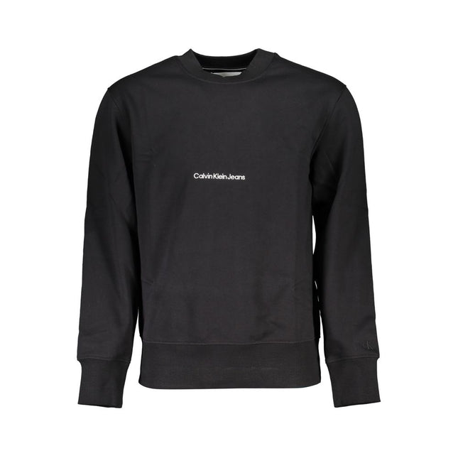 Calvin Klein Black Cotton Men Sweater