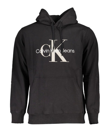 Calvin Klein Black Organic Cotton Men Sweater