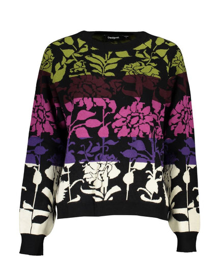 Desigual Black Polyester Sweater