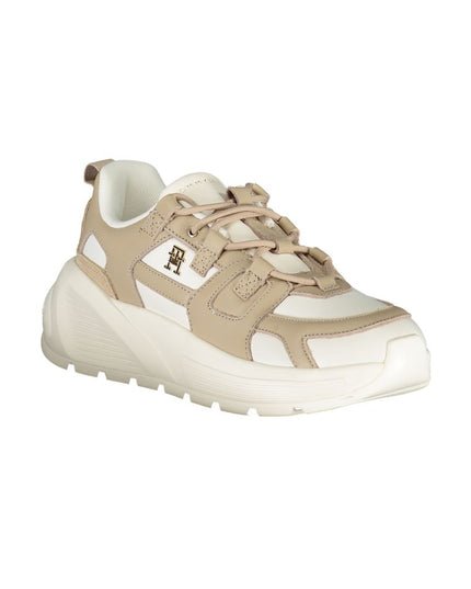 Tommy Hilfiger White Polyethylene Women Sneaker