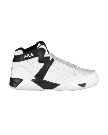 Fila High-Top Athletic Lace-Up Sneakers with Contrast Details