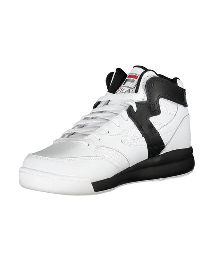 Fila High-Top Athletic Lace-Up Sneakers with Contrast Details
