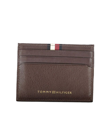 Tommy Hilfiger Brown Leather Men Wallet