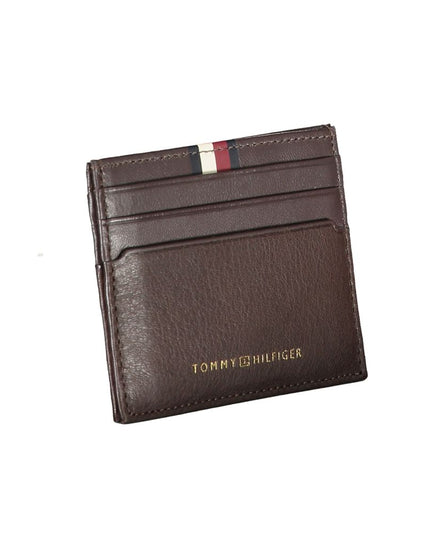 Tommy Hilfiger Brown Leather Men Wallet