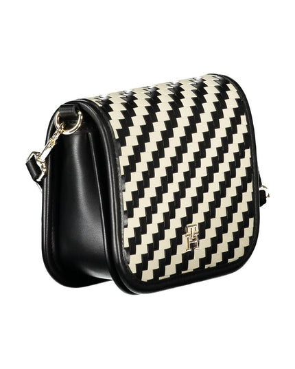 Tommy Hilfiger Black Polyester Handbag