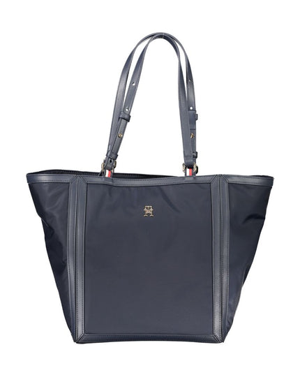 Tommy Hilfiger Blue Polyester Handbag