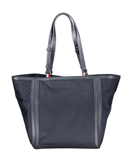 Tommy Hilfiger Blue Polyester Handbag