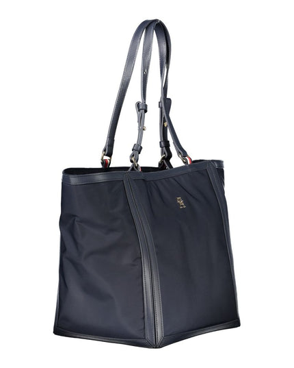 Tommy Hilfiger Blue Polyester Handbag
