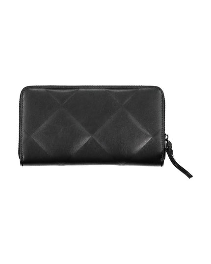 Calvin Klein Sleek Black RFID Blocking Wallet with Logo