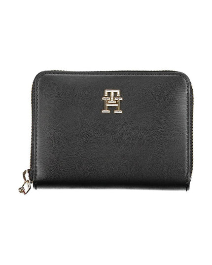 Tommy Hilfiger Black Polyethylene Women Wallet