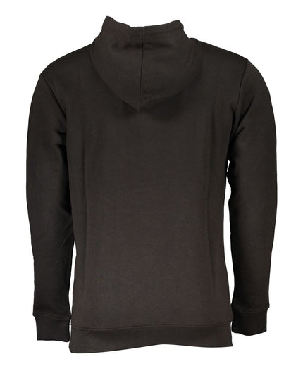 Cavalli Class Black Cotton Men Sweater