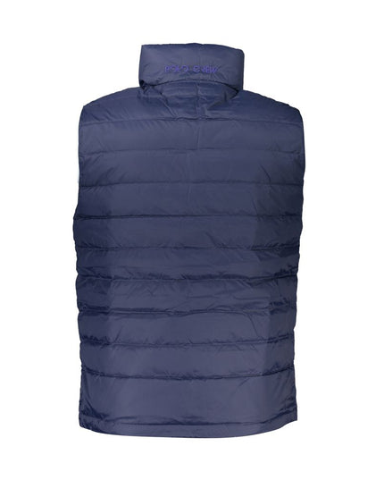 La Martina Blue Polyamide Men Jacket