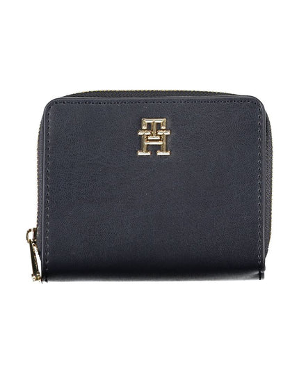 Tommy Hilfiger Sleek Blue Polyethylene Wallet