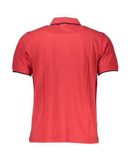 North Sails Red Cotton Polo Shirt