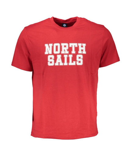 North Sails Red Cotton T-Shirt