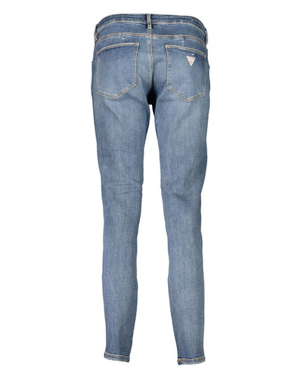 Guess Jeans Blue Organic Cotton Women Jeans