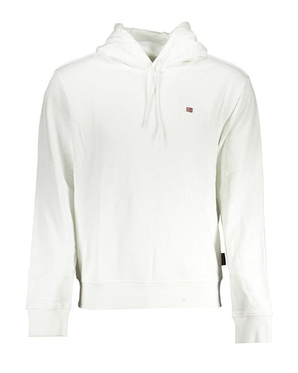 Napapijri White Cotton Men Sweater