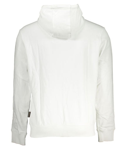 Napapijri White Cotton Men Sweater