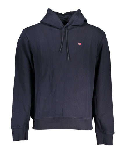 Napapijri Blue Cotton Men Sweater