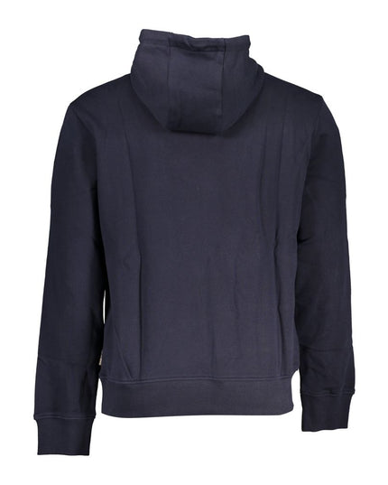 Napapijri Blue Cotton Men Sweater