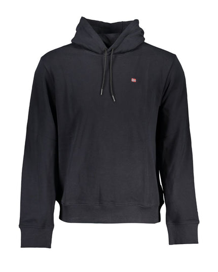 Napapijri Black Cotton Men Sweater