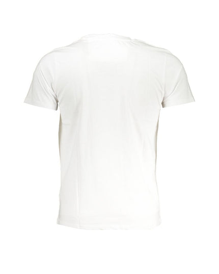Cavalli Class White Cotton T-Shirt