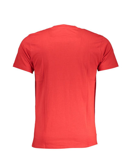 Cavalli Class Red Cotton T-Shirt