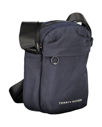 Tommy Hilfiger Blue Polyester Shoulder Bag