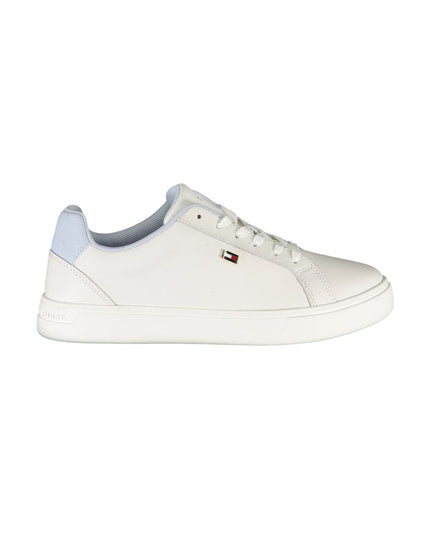 Tommy Hilfiger White Polyester Sneaker