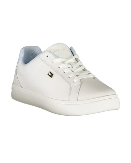 Tommy Hilfiger White Polyester Sneaker